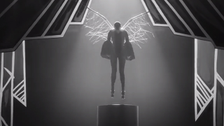 Illustration for article titled Lady Gaga Is a Magical Sad Mime Art Pony in the Video for 'Applause'